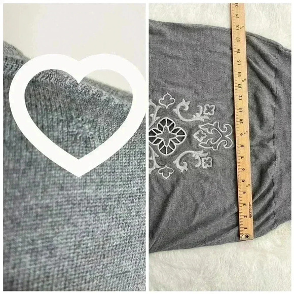 Furst Of A Kind Limited Edition Sweater Size Medium Lace Cut Out RARE HTF - Picture 4 of 5